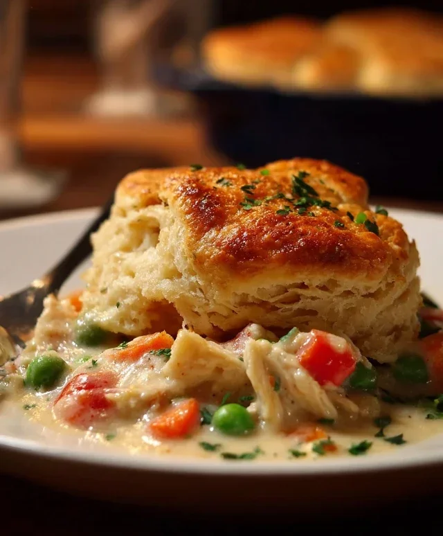 red lobster biscuit chicken pot pie