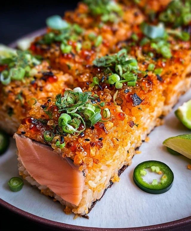 Salmon Crispy Rice
