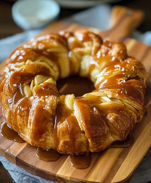 Caramel Apple Puff Pastries