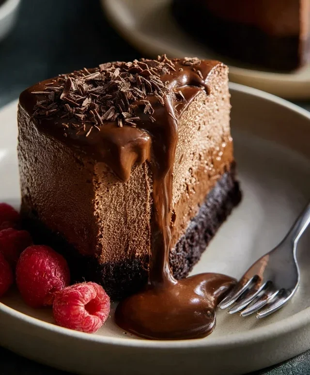 Vegan Chocolate Mousse Cake