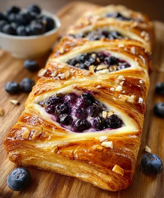 Blueberry Cheese Danish