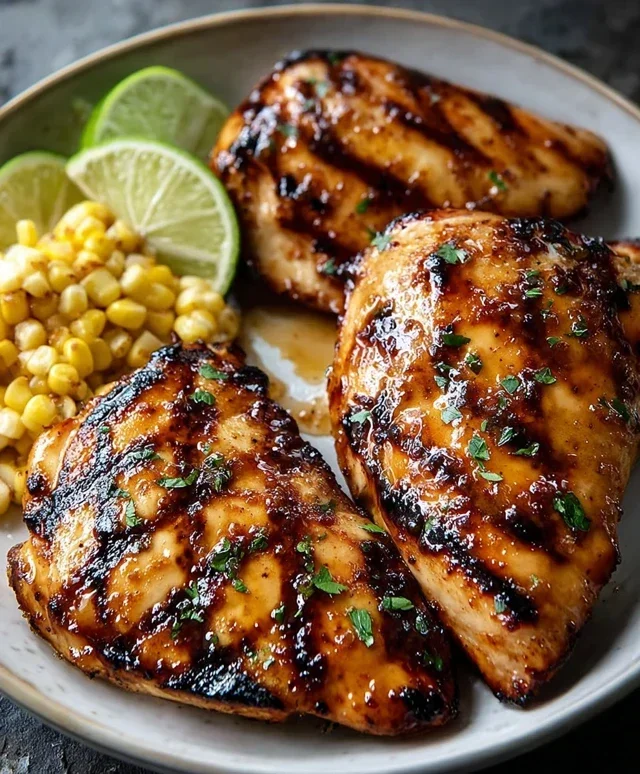 Grilled Hot Honey Chicken