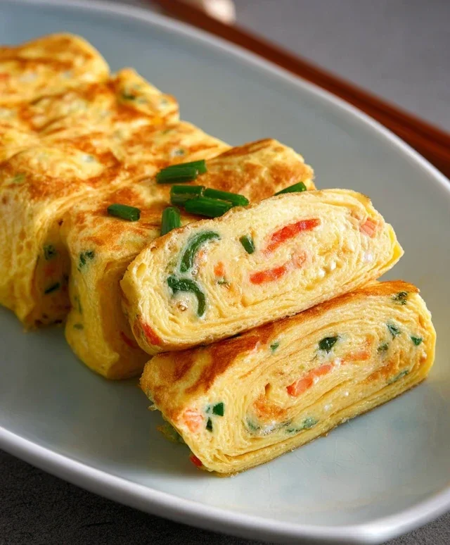 Gyeran Mari (Korean Rolled Omelette)