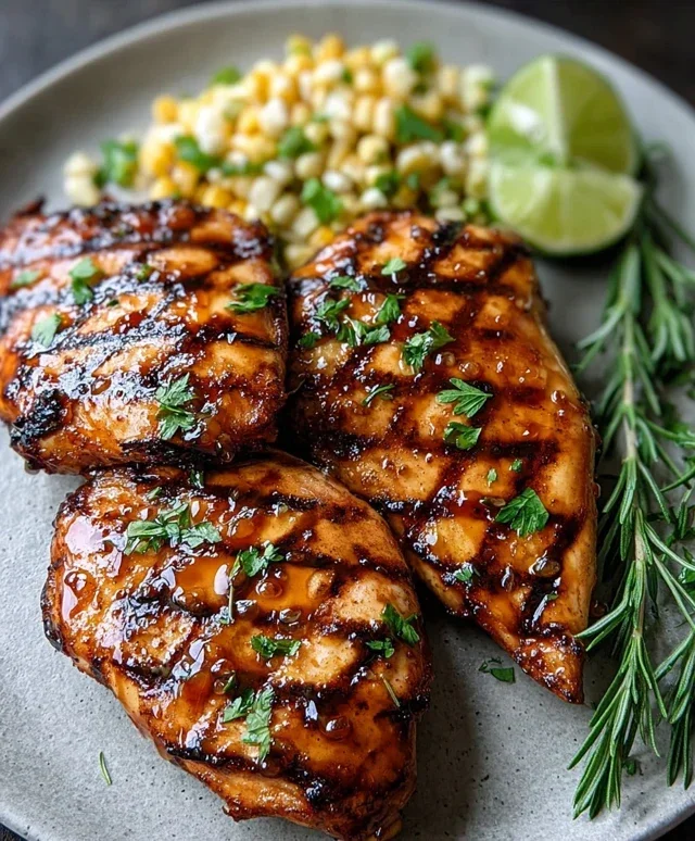 Grilled Hot Honey Chicken