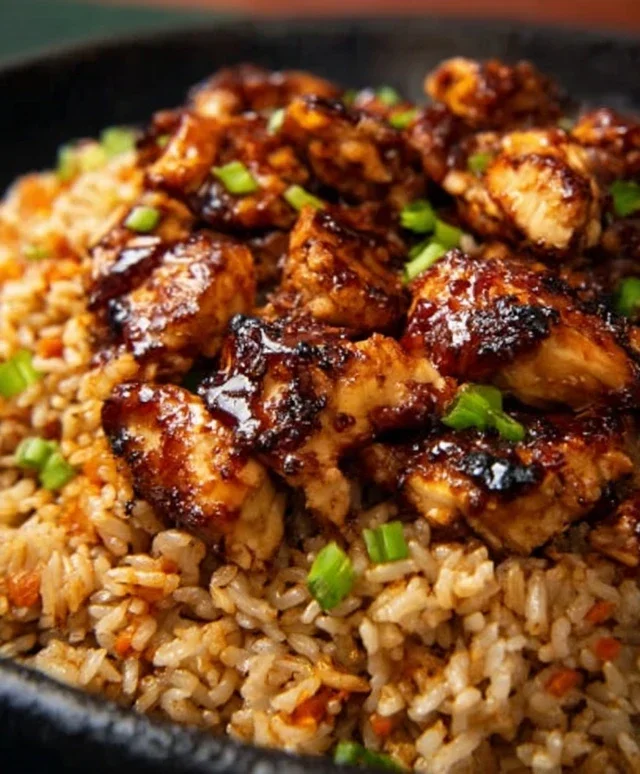 One-Pan Bold Honey BBQ Chicken Rice