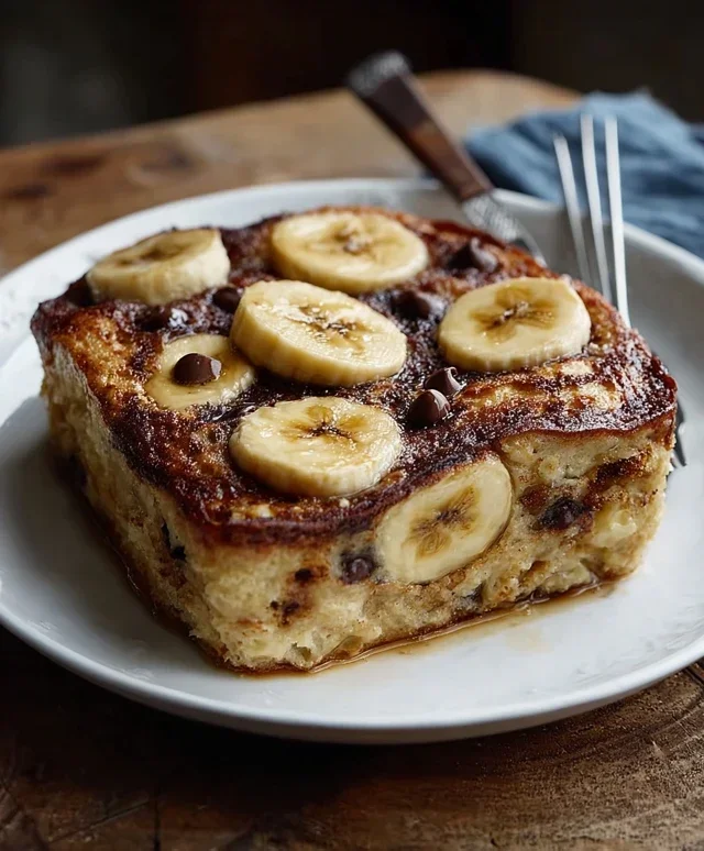 Gluten Free Banana Pancake Bake