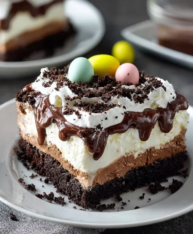 Easter Chocolate Lasagna