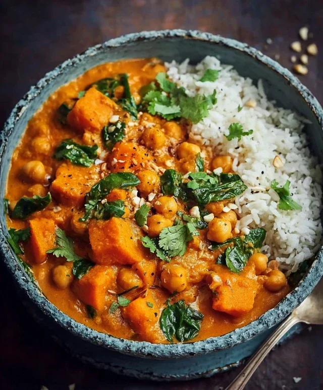 Sweet Potato and Chickpea Curry