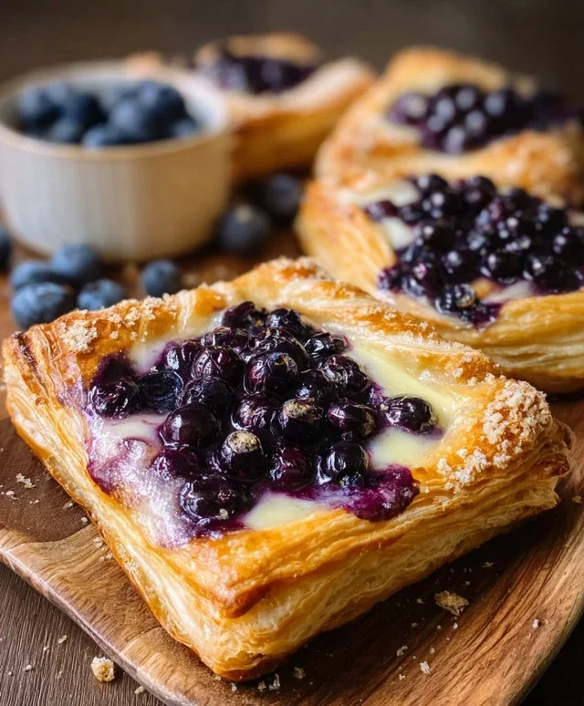 Blueberry Cheese Danish