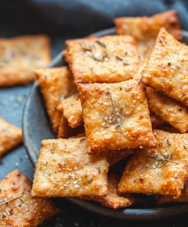 Keto Crackers (2 ingredients!)