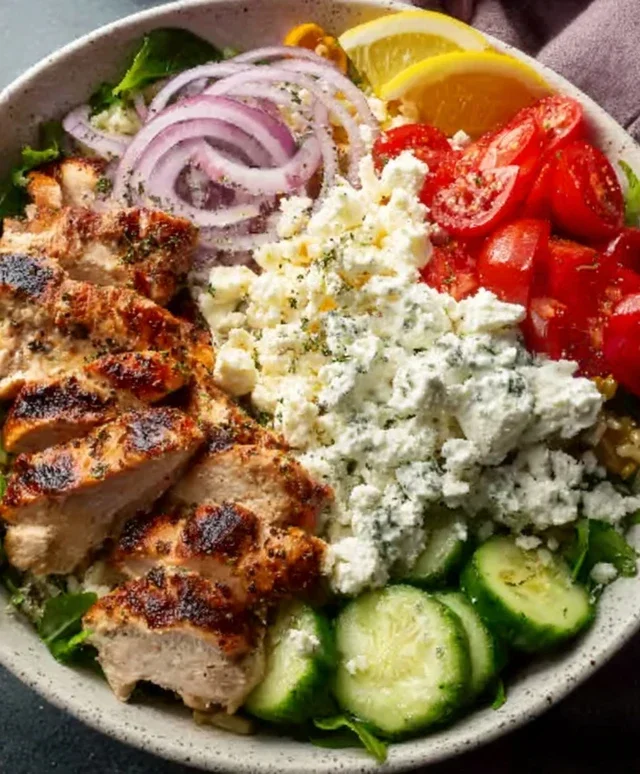Greek Chicken Bowls