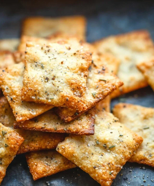 Keto Crackers (2 ingredients!)
