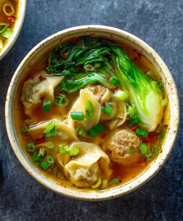 Naked Wonton Soup