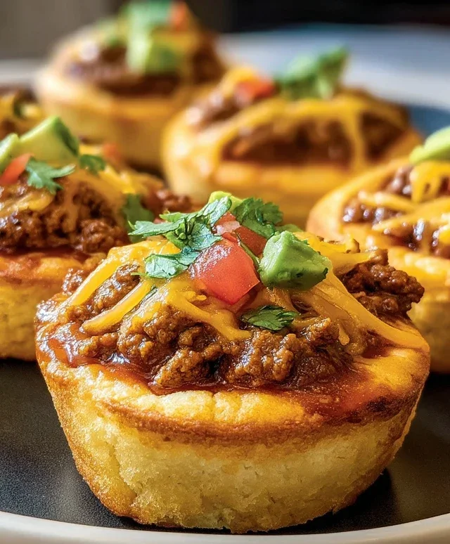 Taco Biscuit Cups
