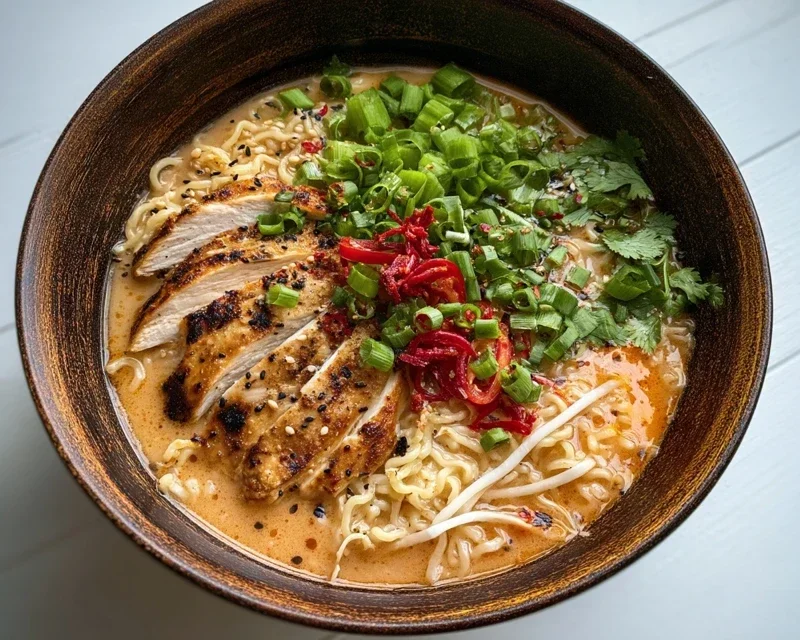 Marry Me Chicken Ramen