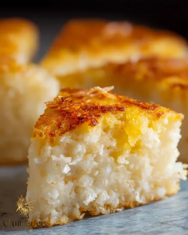 Sticky Coconut Cake