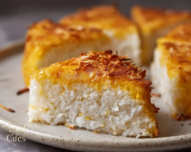 Sticky Coconut Cake