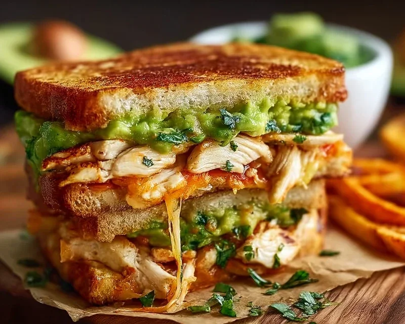 Chicken Avocado Melt Sandwich