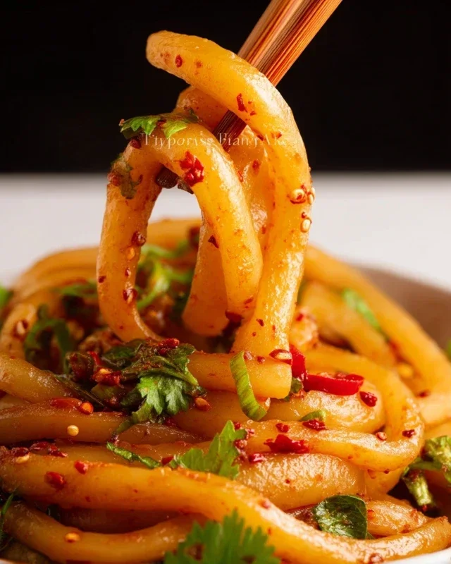 Spicy Potato Noodles