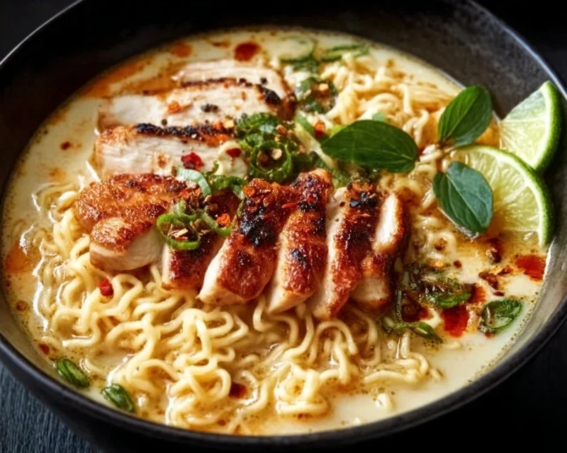 Creamy Garlic Chicken Ramen: An Incredible Ultimate Recipe