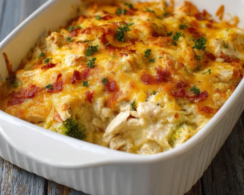 Easy Low Carb Chicken Casserole