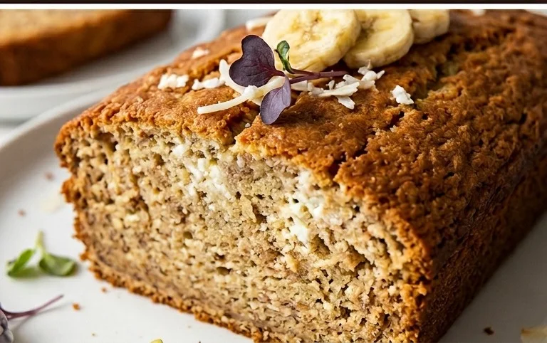 Cottage Cheese Banana Bread