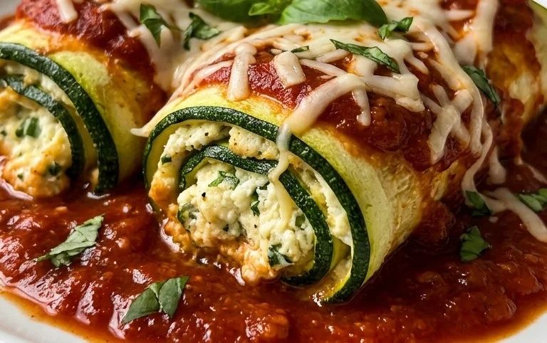 Vegan Zucchini Rollatini