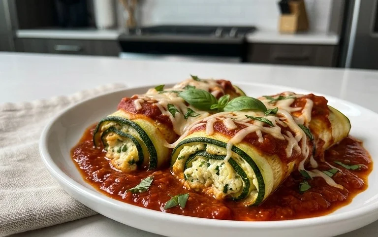Vegan Zucchini Rollatini