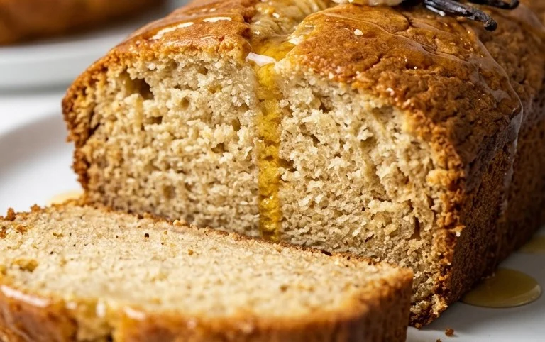 The BEST Honey Vanilla Banana Bread ~ Soft & Fluffy, Easy Recipe