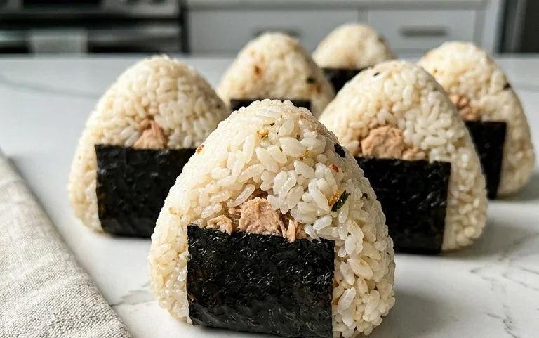 15-min. Easy Japanese Tuna Onigiri