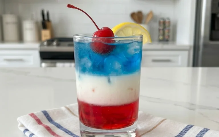 July 4th Layered Drinks Recipe