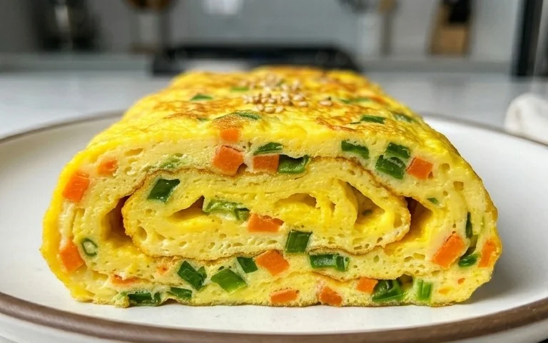 Gyeran Mari (Korean Rolled Omelette)