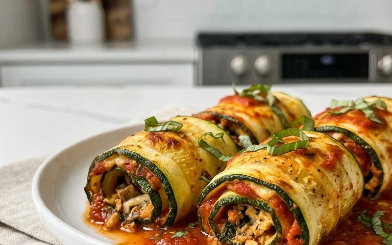 Vegan Zucchini Rollatini