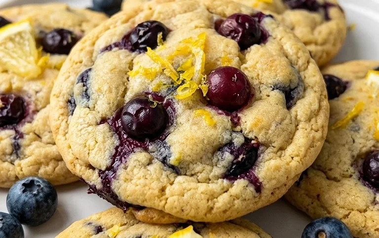 Lemon Blueberry Cookies Recipe
