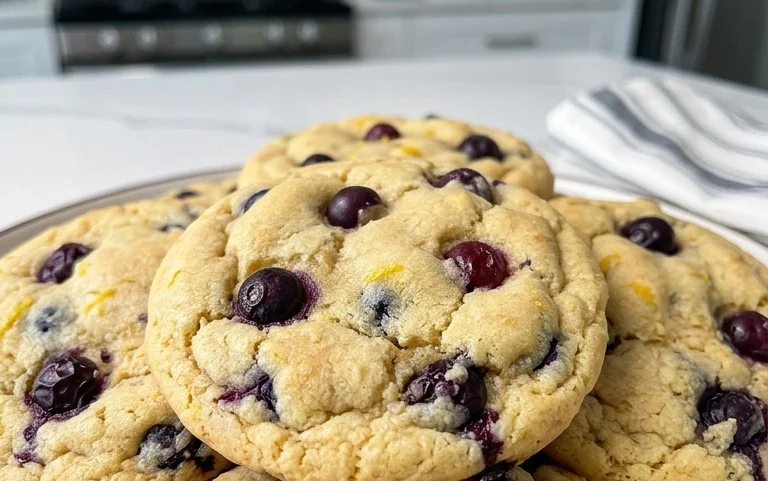 Lemon Blueberry Cookies Recipe