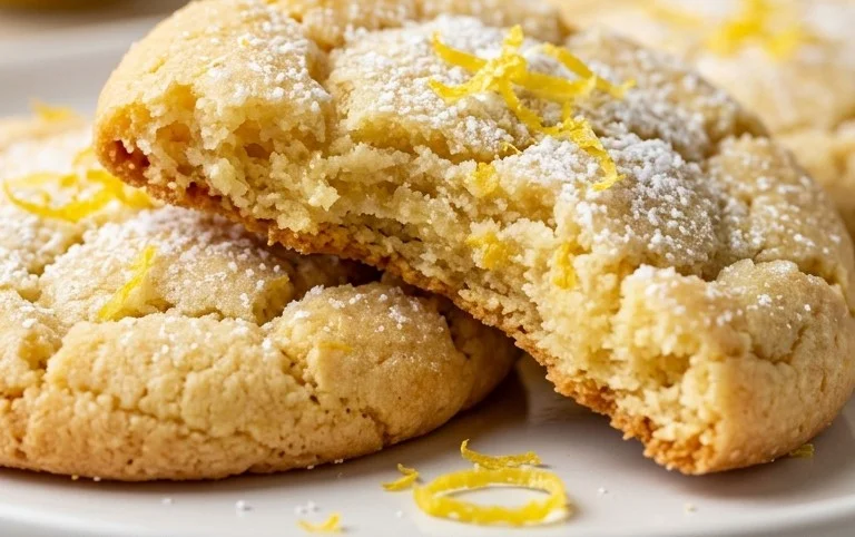 Soft & Chewy Lemon Cookies