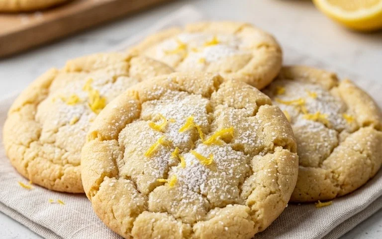 Soft & Chewy Lemon Cookies