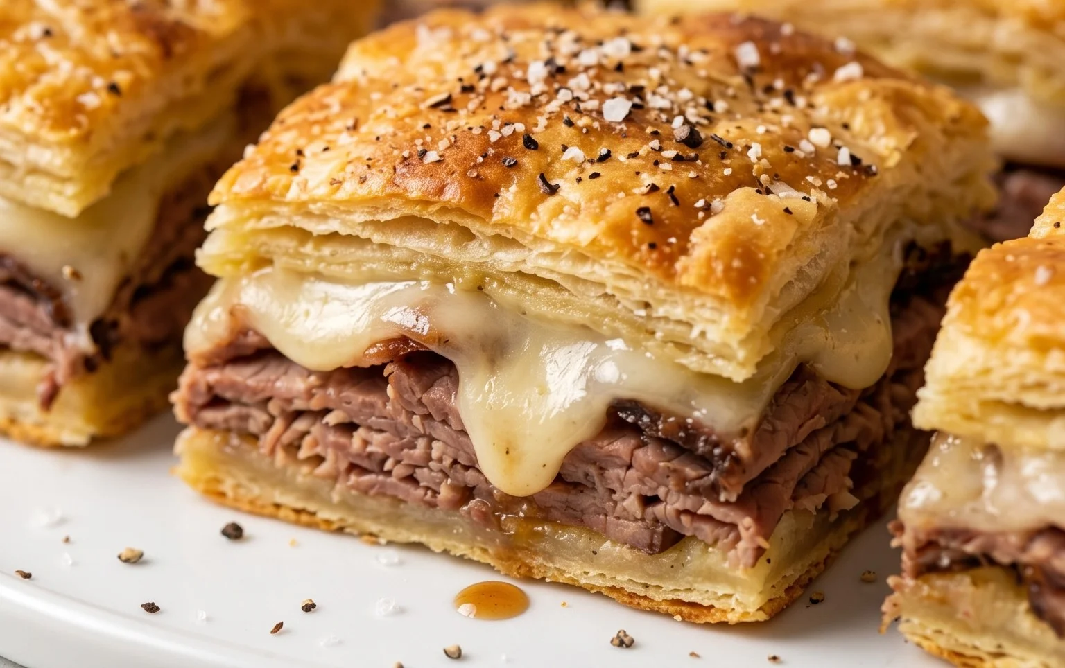 French Dip Squares