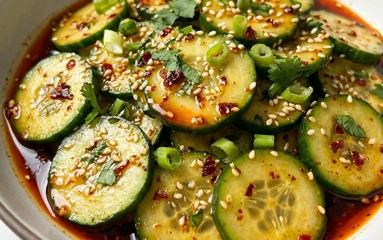 Spicy Asian Cucumber Salad