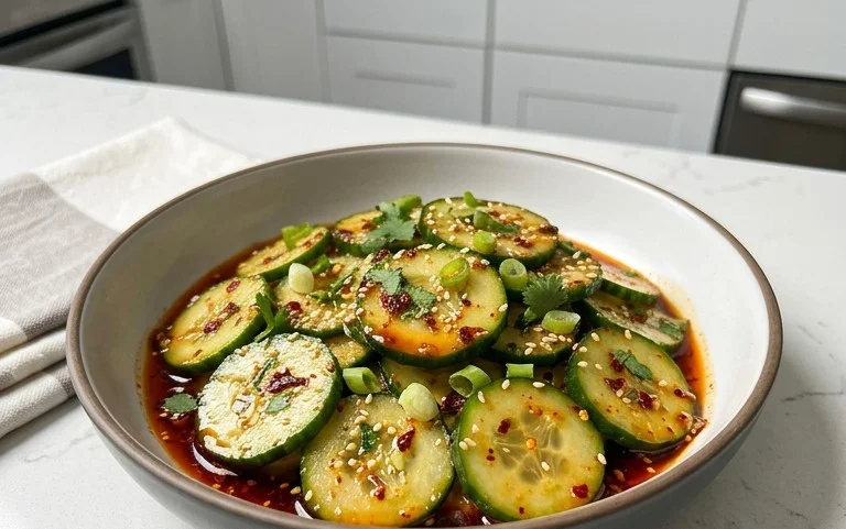 Spicy Asian Cucumber Salad
