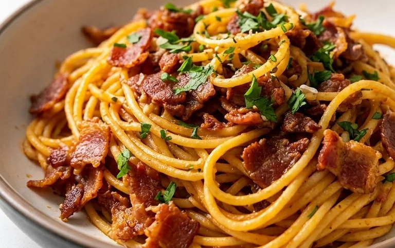 Beef Bacon Pasta