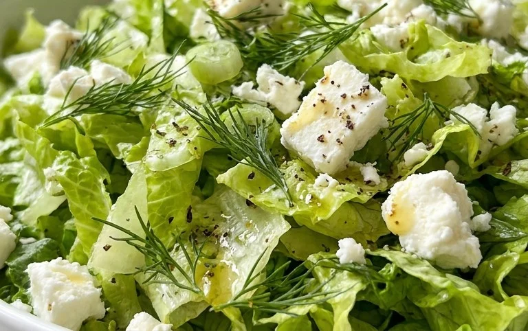 Maroulosalata (Greek Lettuce Salad)