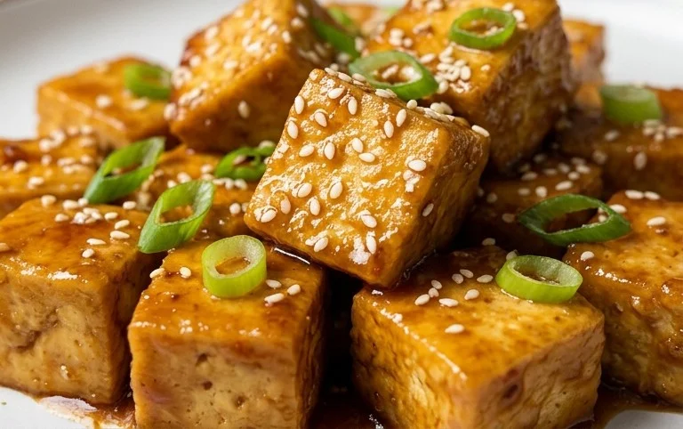 Honey Garlic Tofu