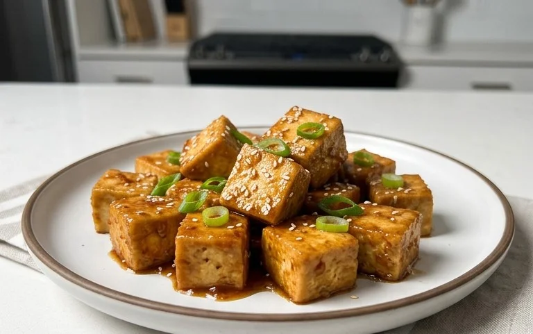 Honey Garlic Tofu