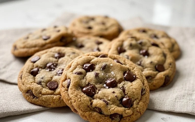 The Best Soft Chocolate Chip Cookies