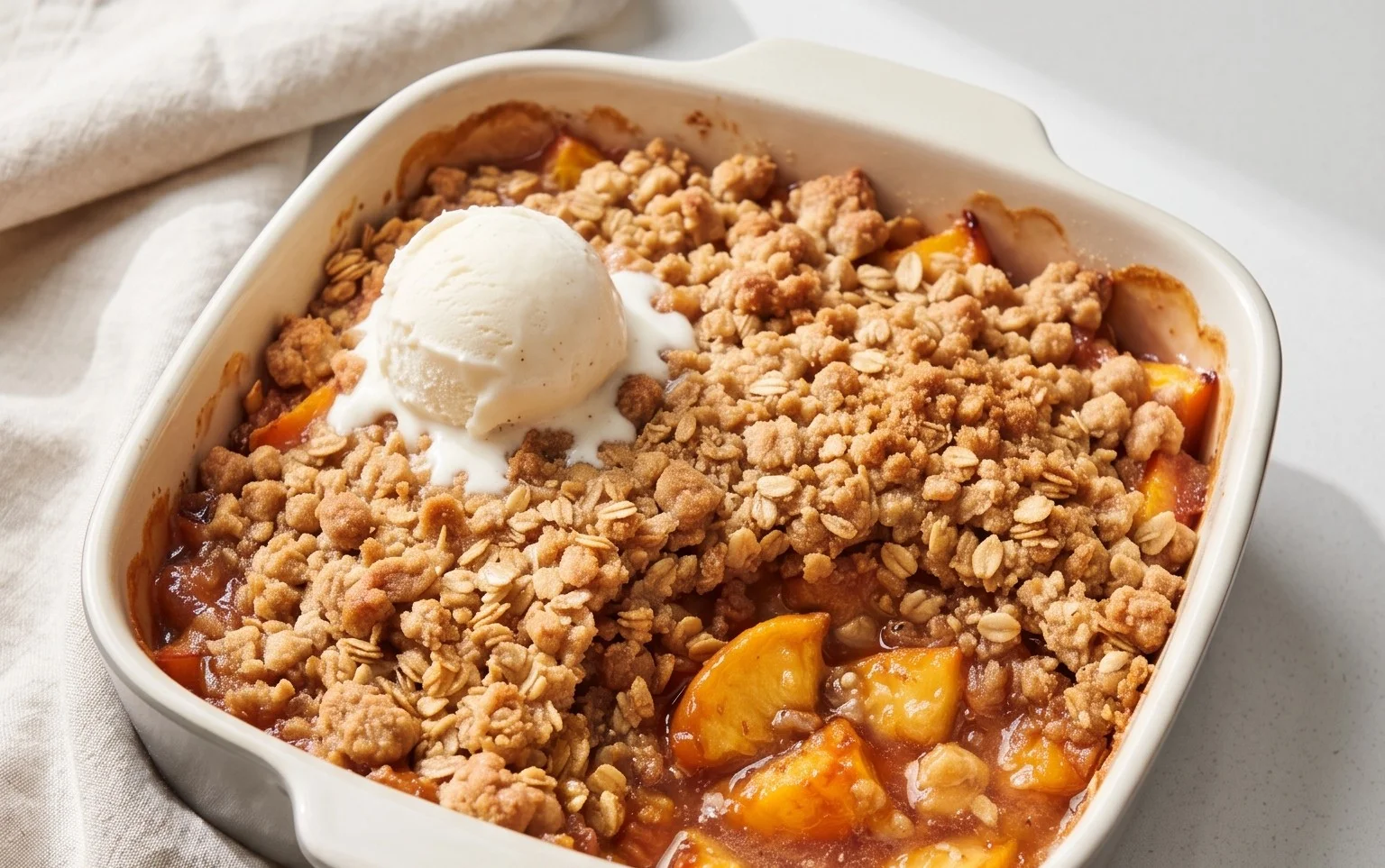 Peach Crisp