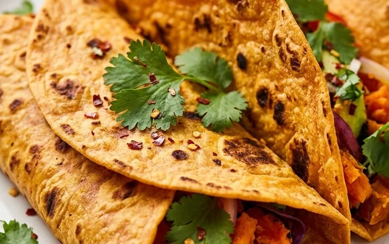 Sweet Potato Tortillas (Gluten-Free Vegan Wraps)