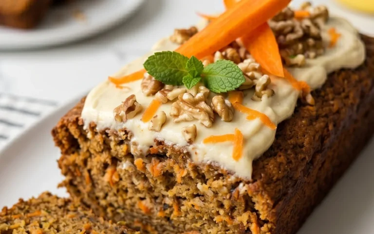 Dairy Free Carrot Cake Banana Bread
