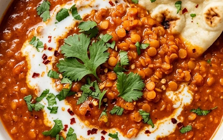 Spicy Red Lentil Curry