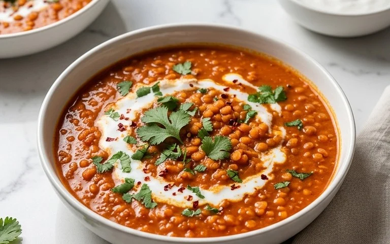 Spicy Red Lentil Curry